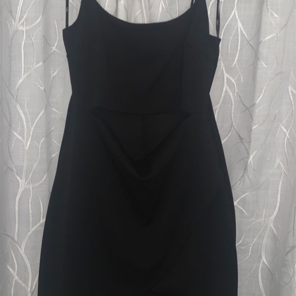 Sold - LULU’S Sexy Cut-Out Black Dress - Picture 2 of 5